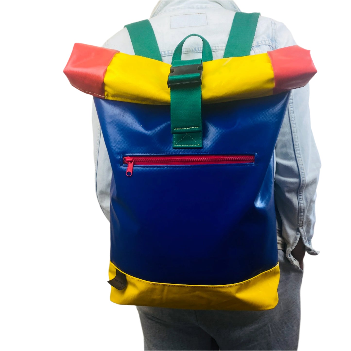 Bouncy Castle 20-28L Roll-Top Rucksack