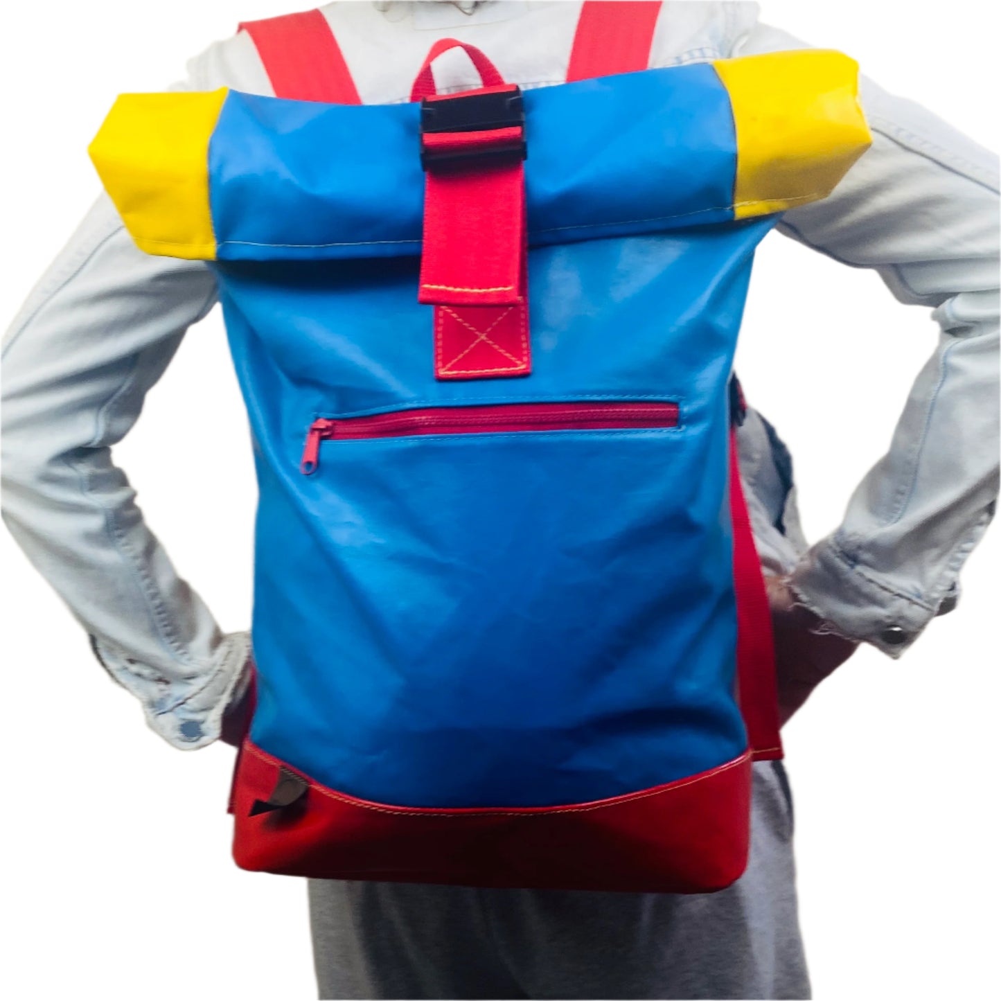 Bouncy Castle 20-28L Roll-Top Rucksack