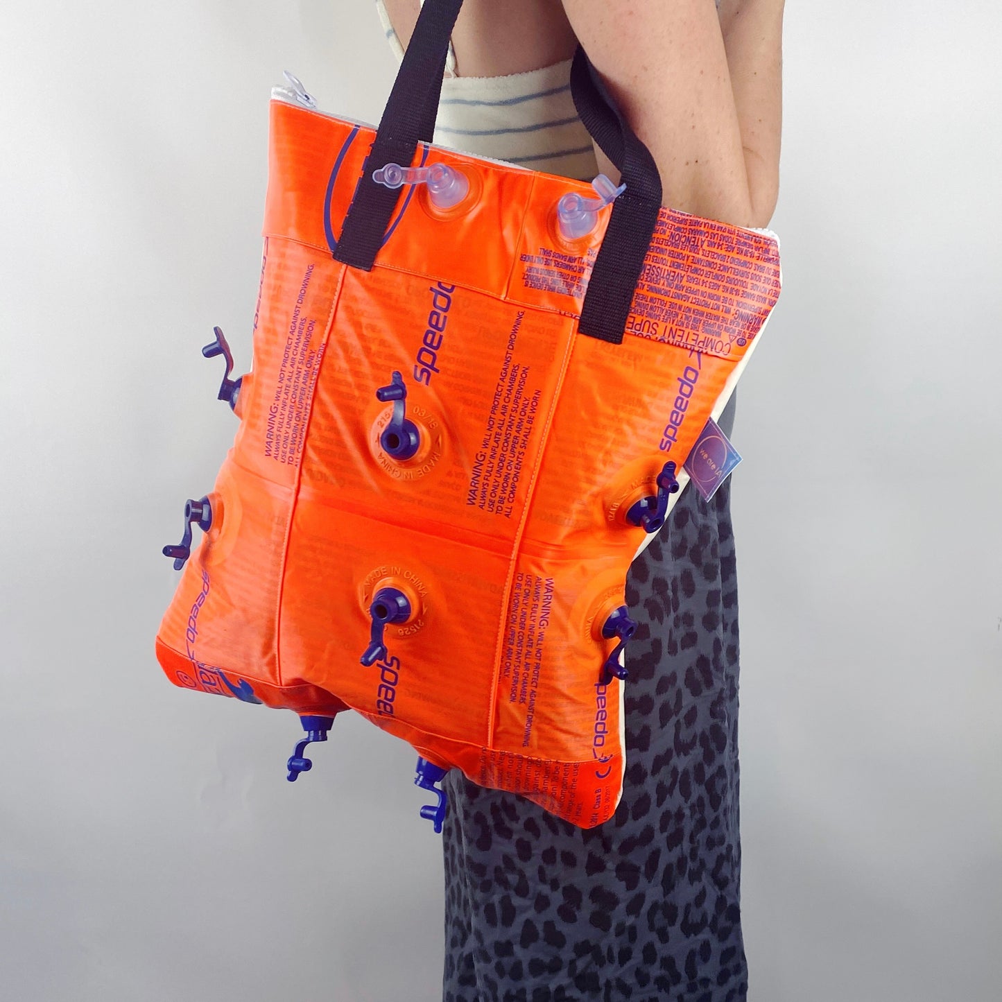 Water Wings / Zipped Tote