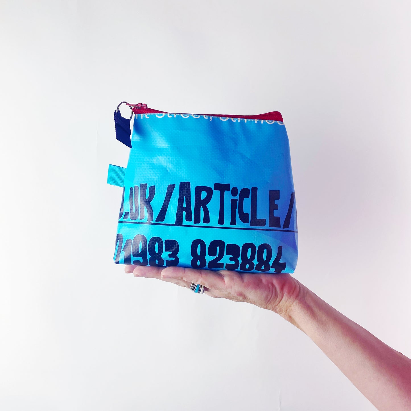Zipped Cosmetic Pouch