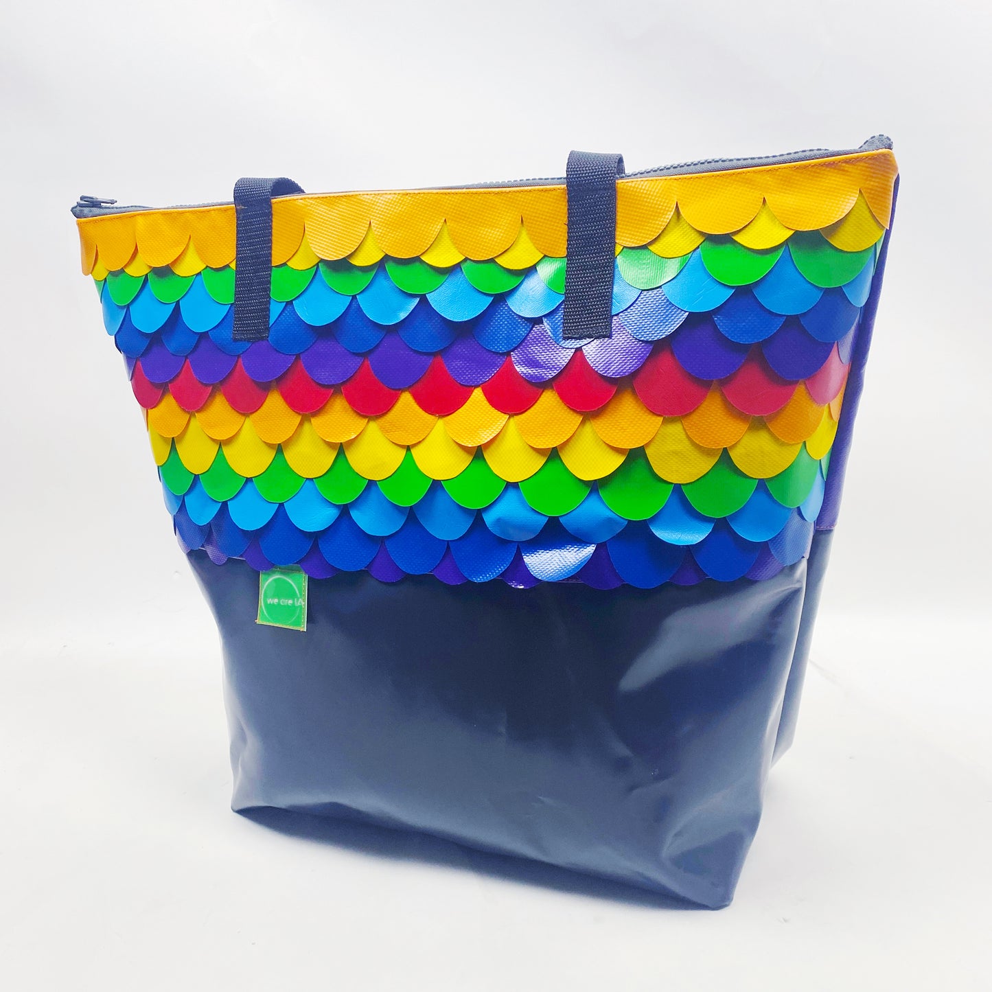 Rainbow Mermaid Extra Depth XL Tote