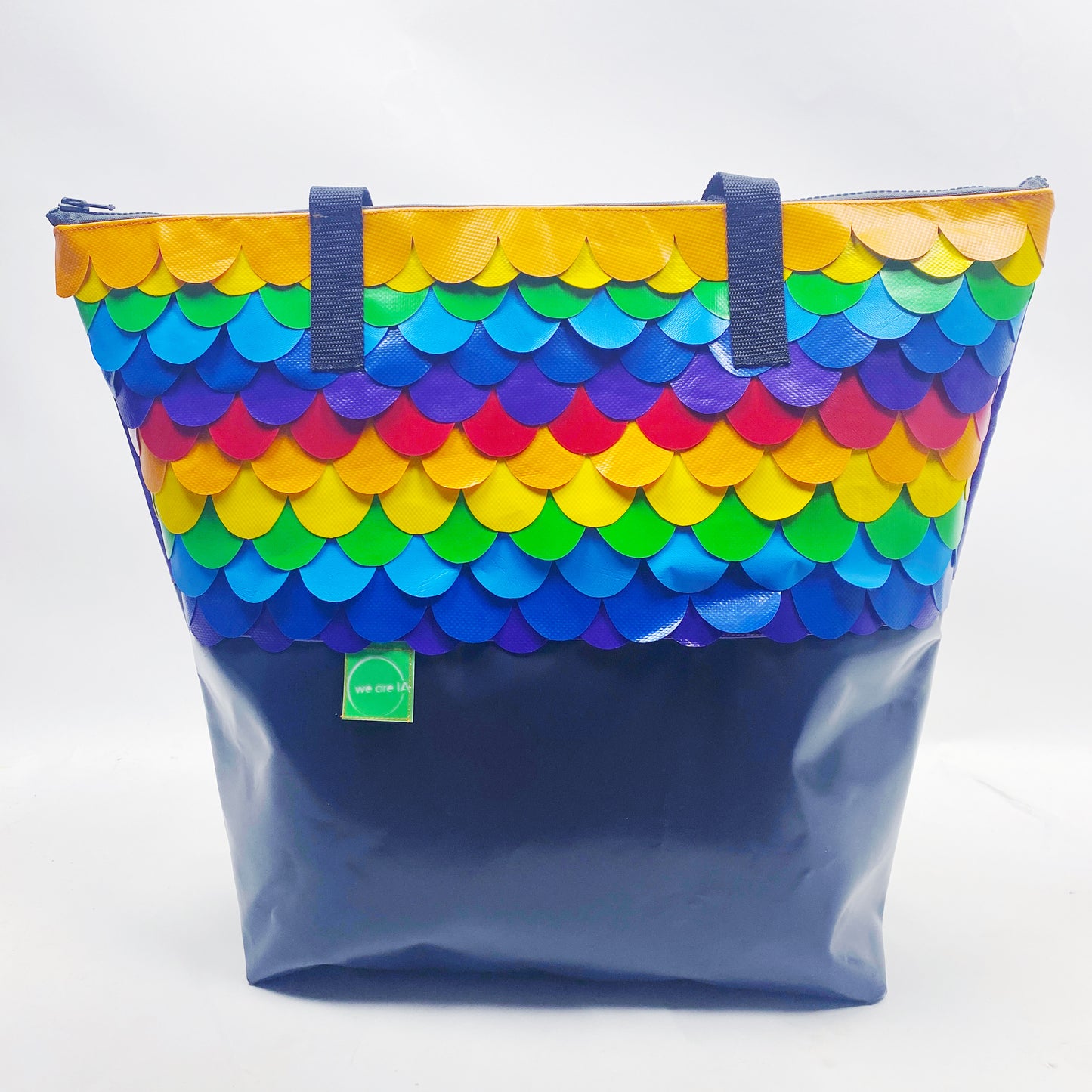 Rainbow Mermaid Extra Depth XL Tote