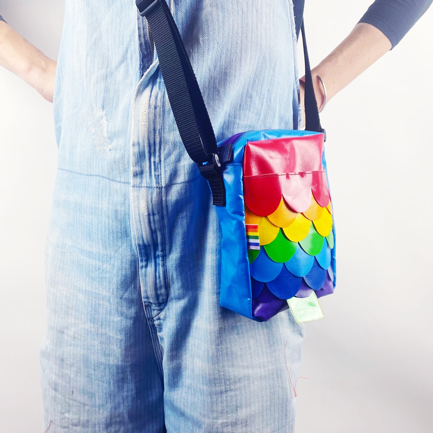 Rainbow Mermaid Mini Cross Body Bag
