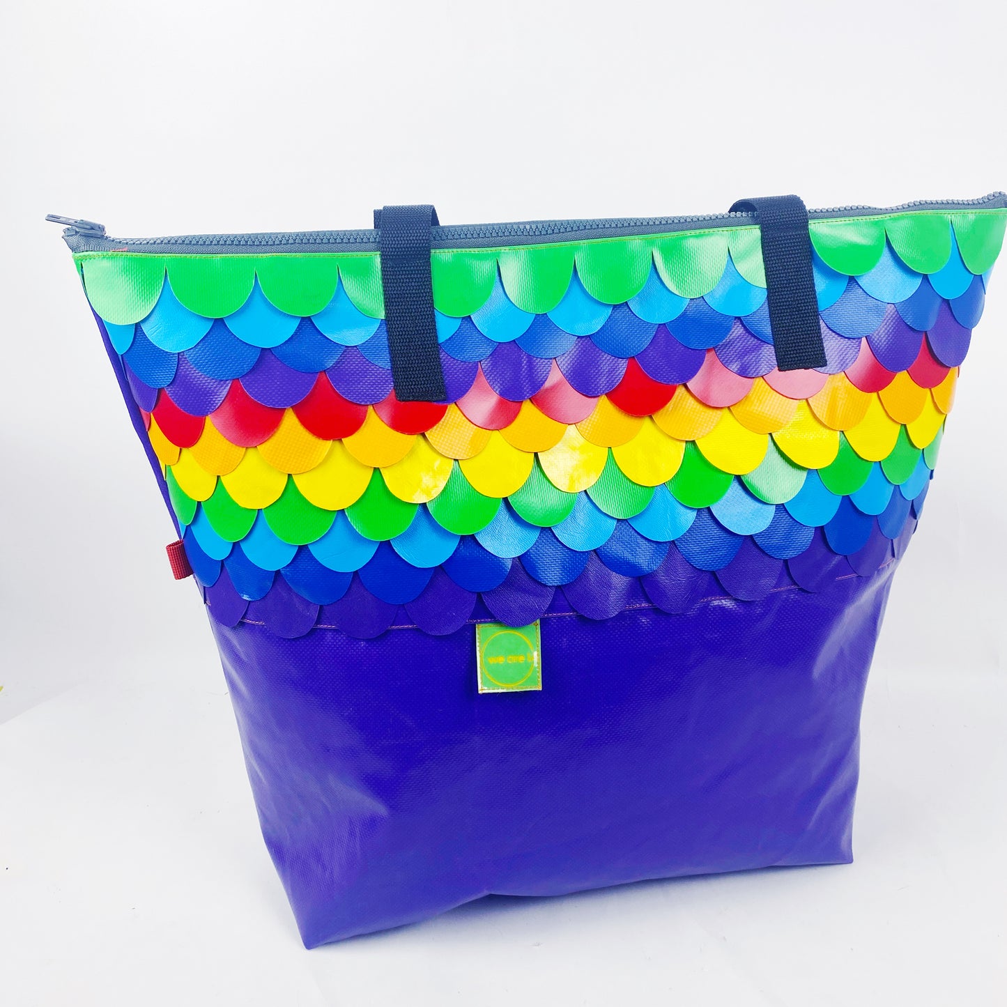 Rainbow Mermaid Extra Depth XL Tote