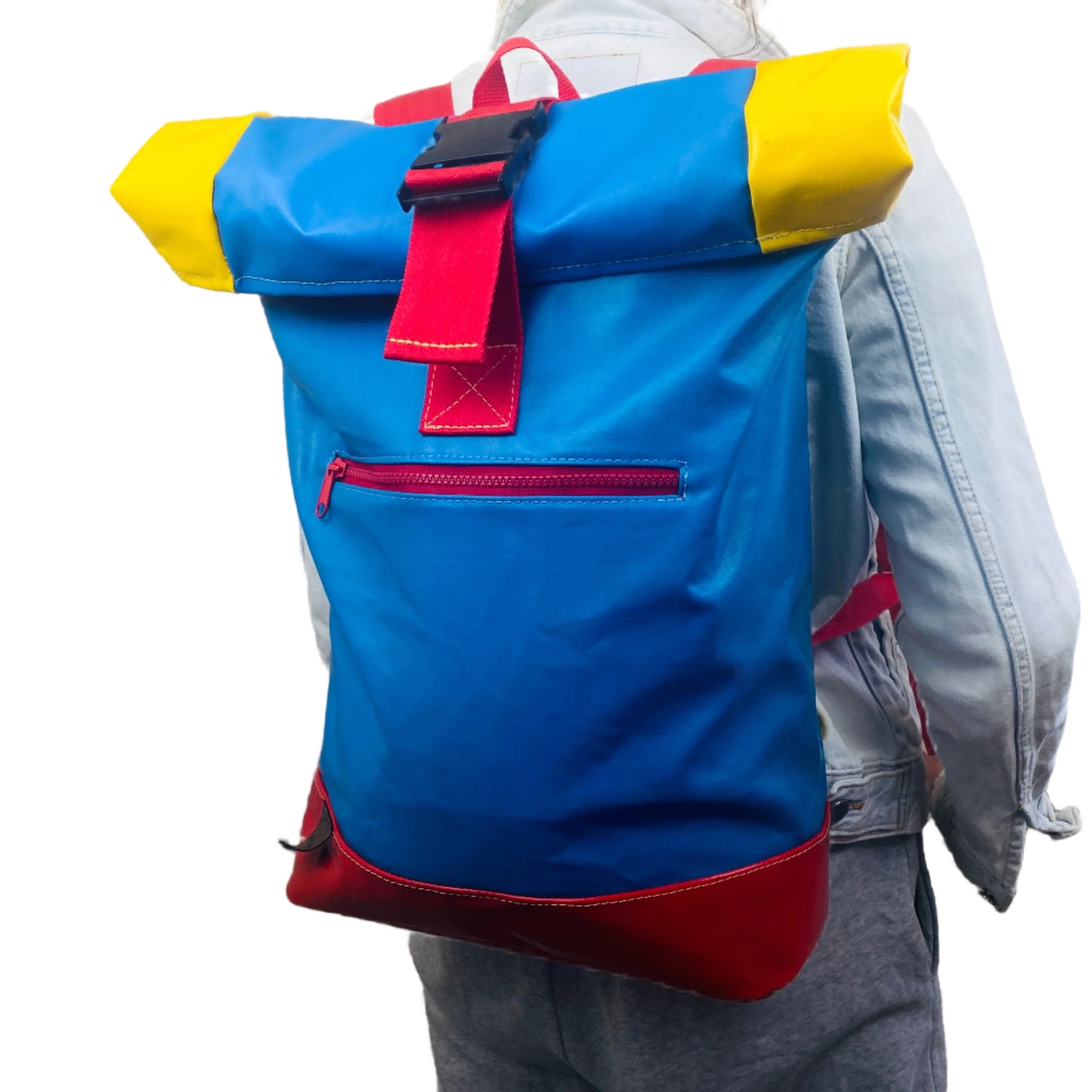 Bouncy Castle 20-28L Roll-Top Rucksack