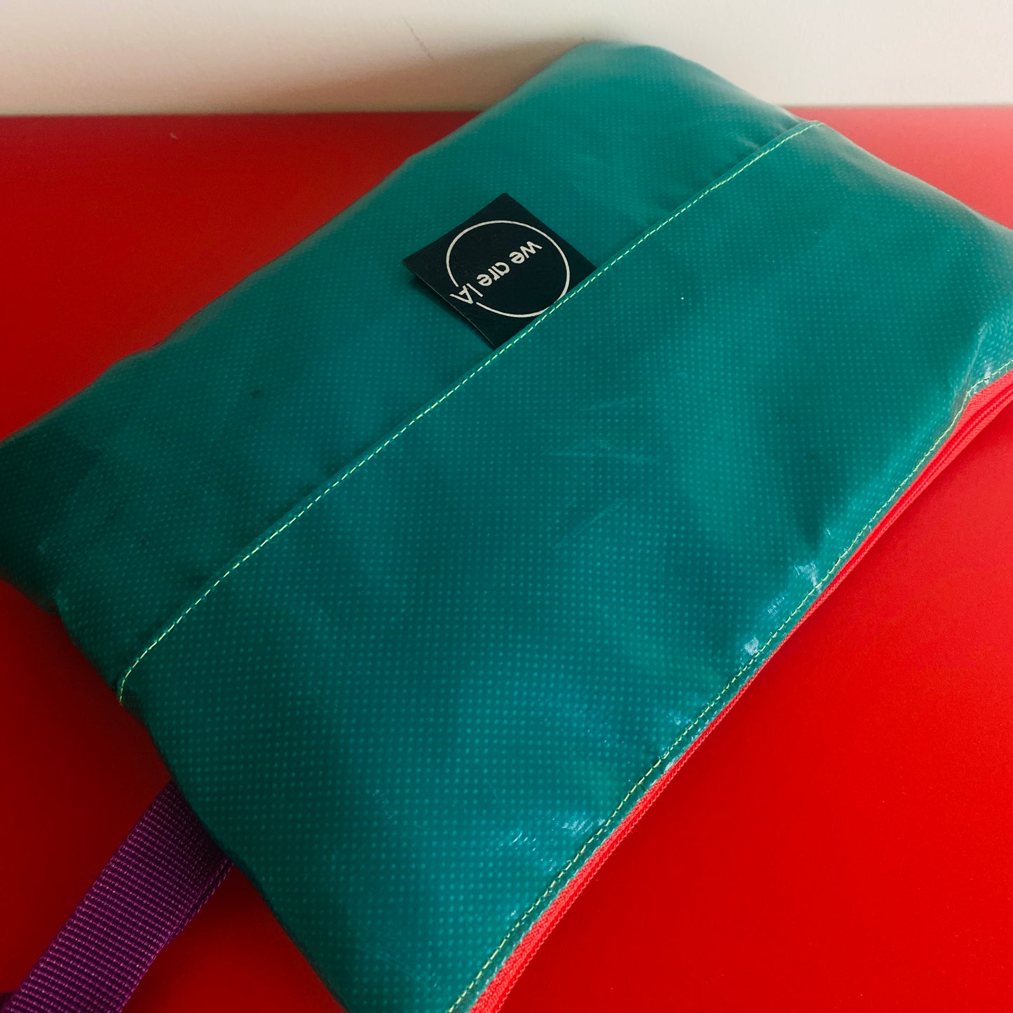 Rainbow Mermaid Super Midi Zip Clutch