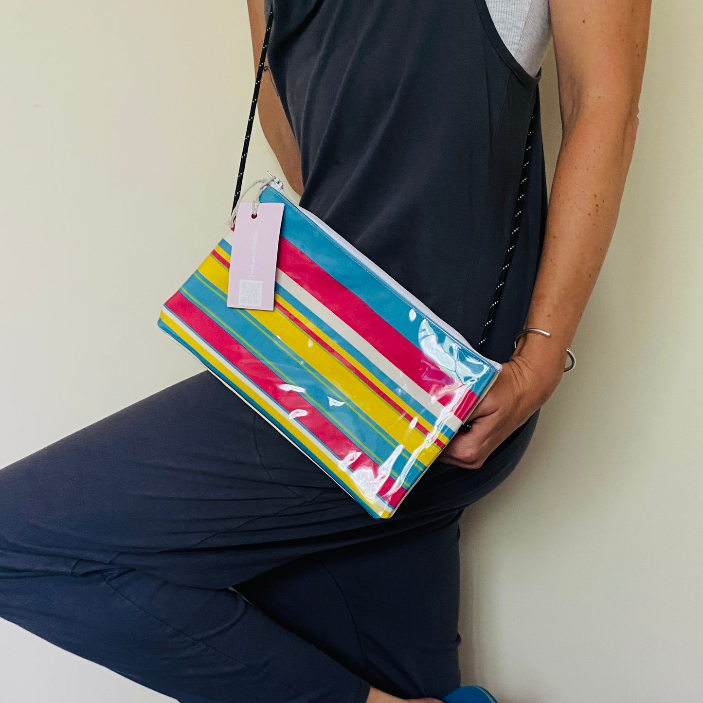 Zipped String Pouch // SALE