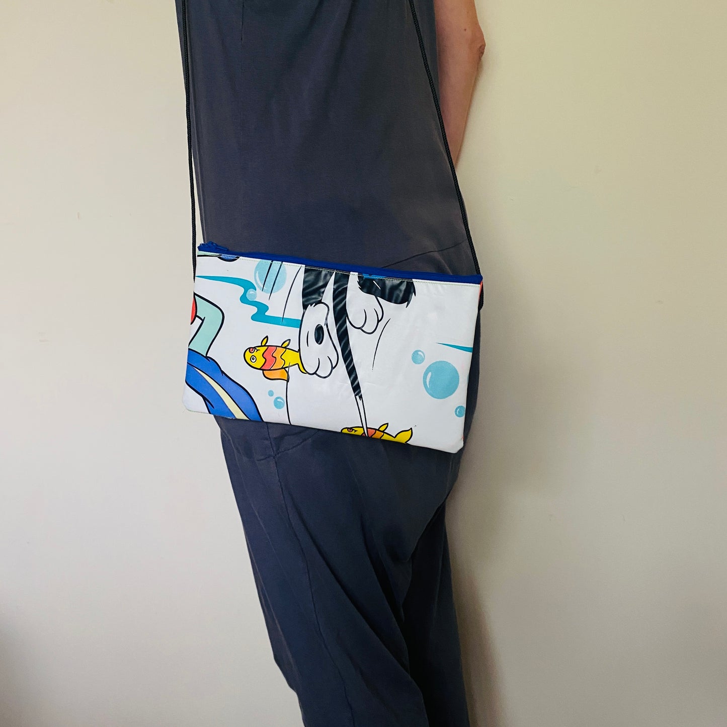 Zipped String Pouch // SALE