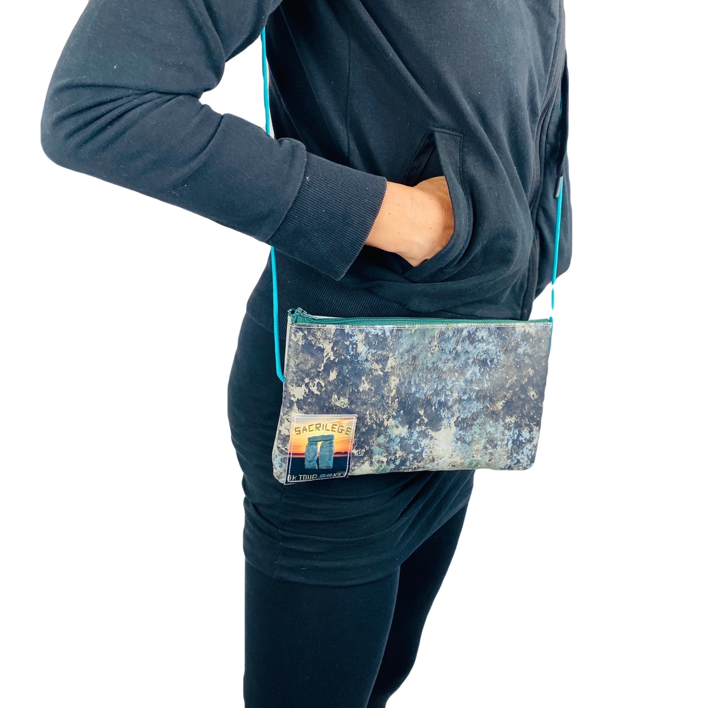 Sacrilege Zipped String Pouch