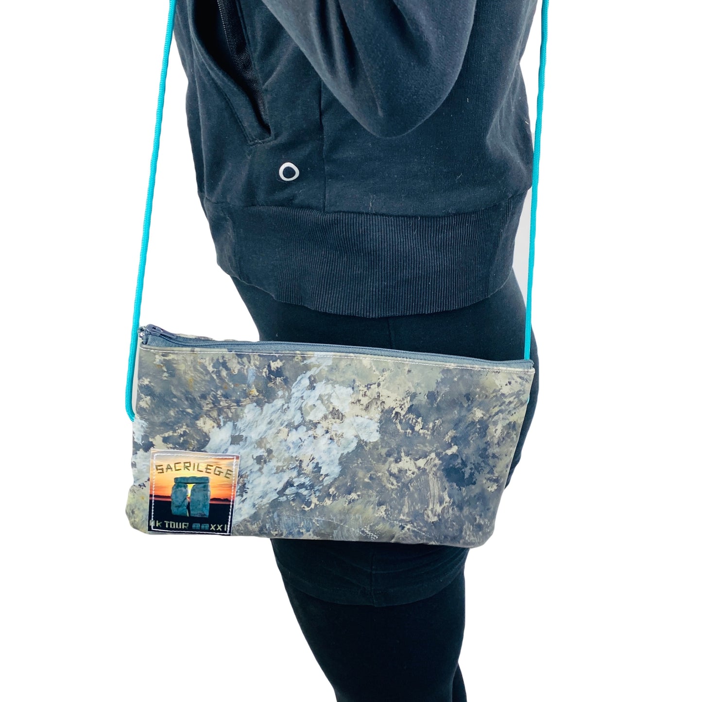 Sacrilege Zipped String Pouch