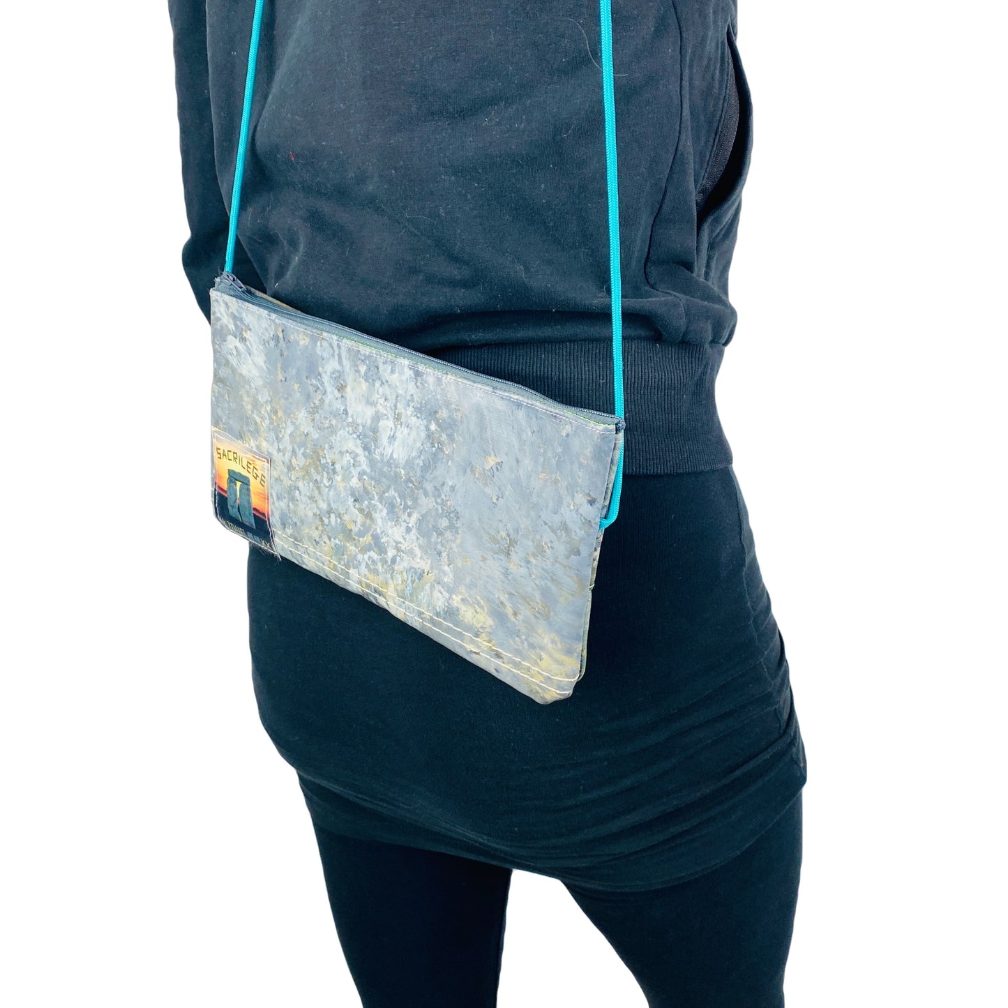 Sacrilege Zipped String Pouch