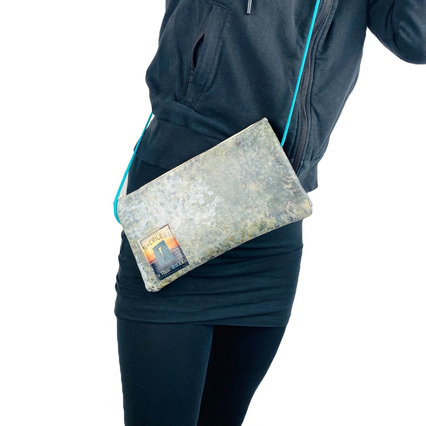 Sacrilege Zipped String Pouch