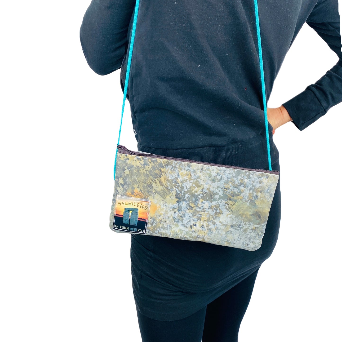 Sacrilege Zipped String Pouch