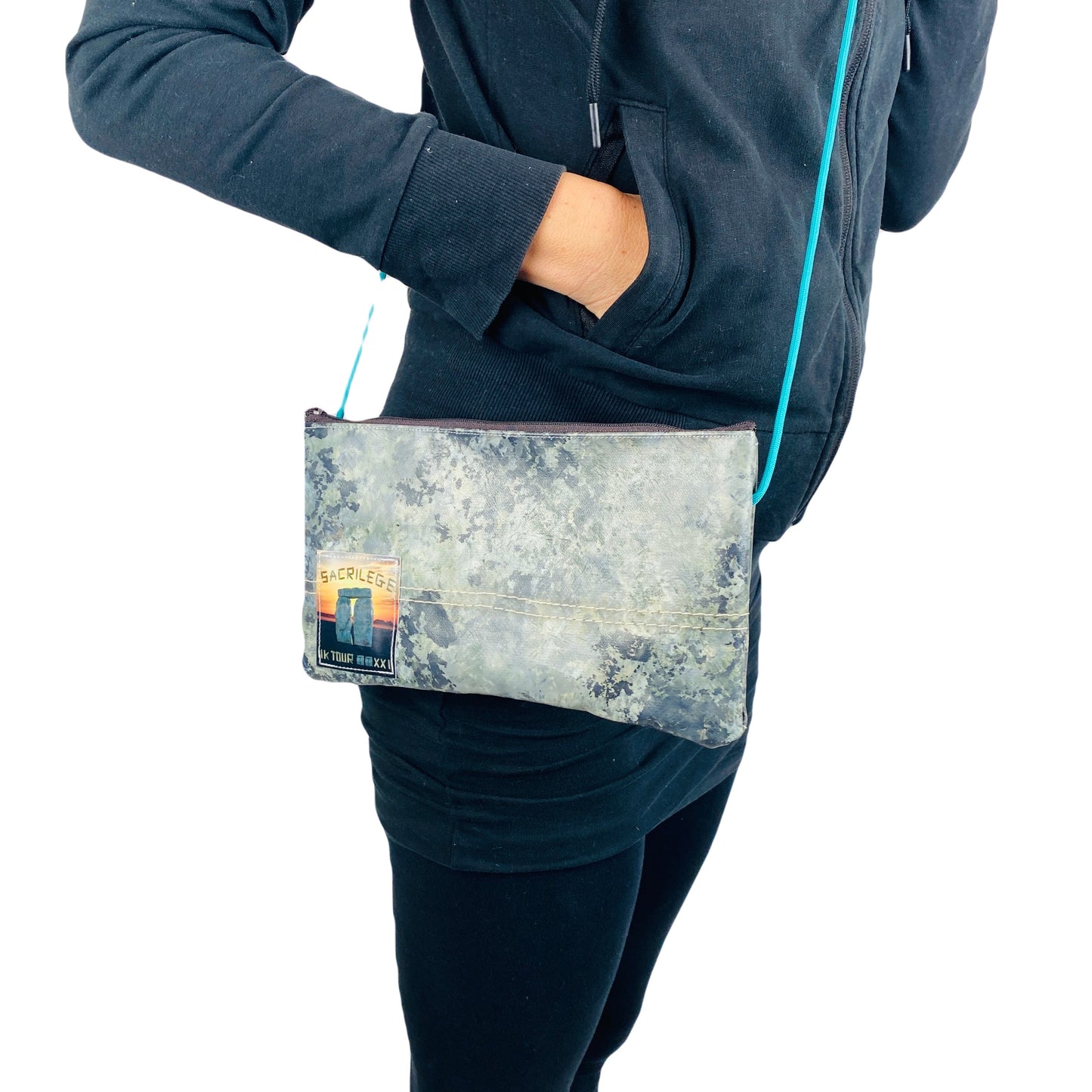 Sacrilege Zipped String Pouch