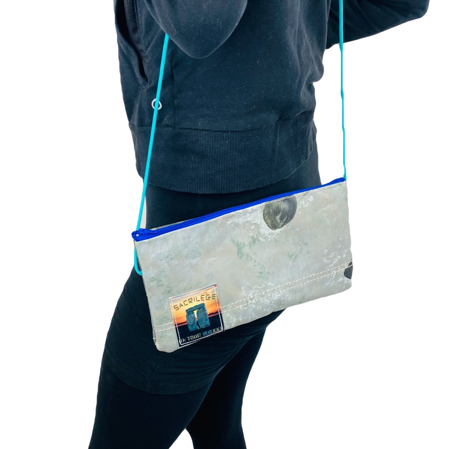 Sacrilege Zipped String Pouch