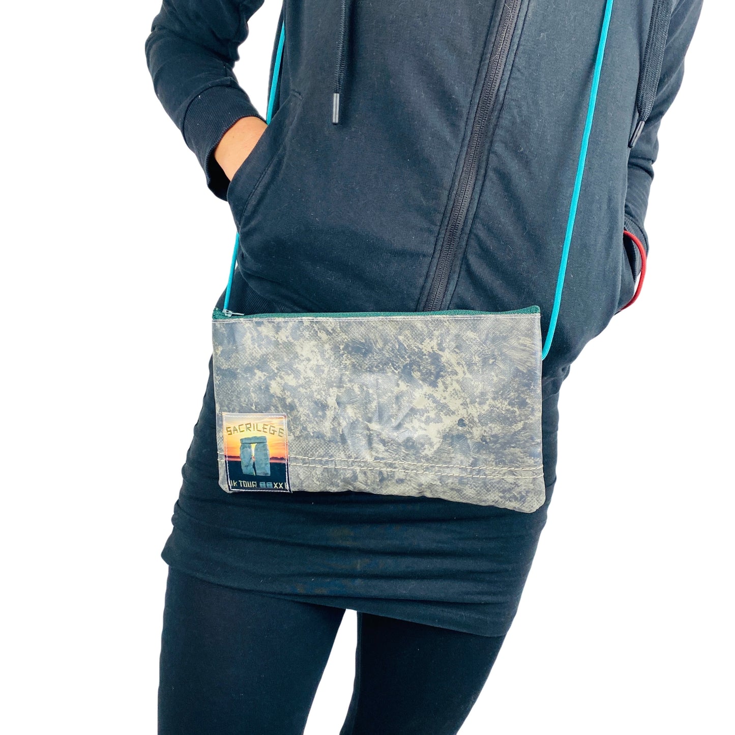 Sacrilege Zipped String Pouch