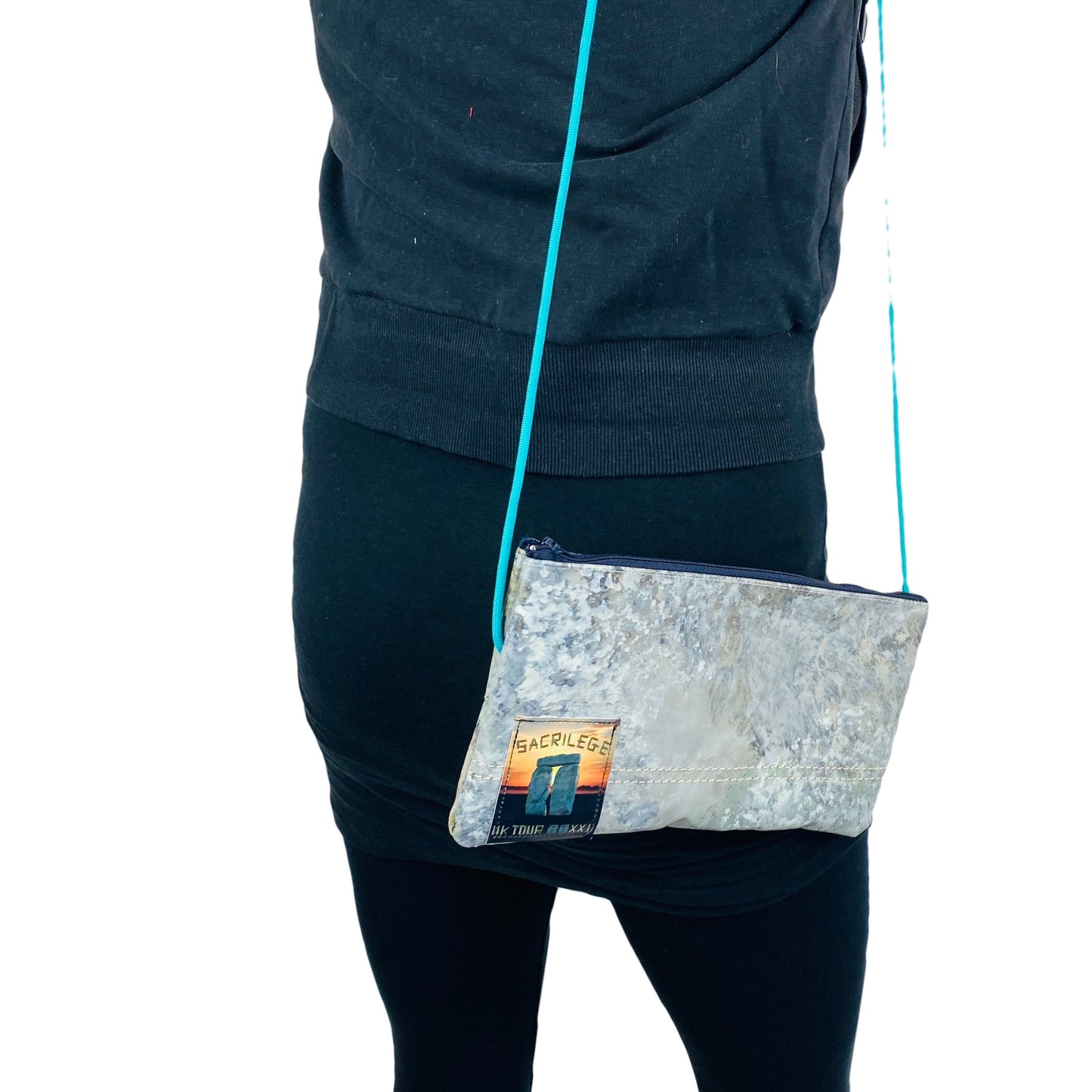 Sacrilege Zipped String Pouch