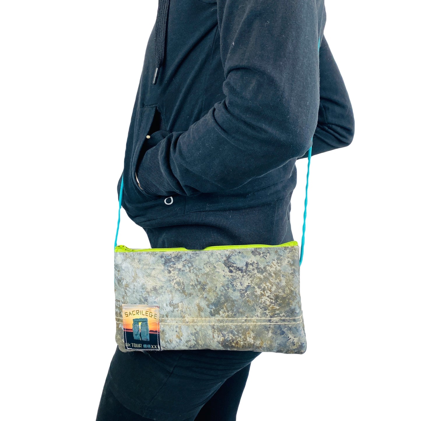 Sacrilege Zipped String Pouch