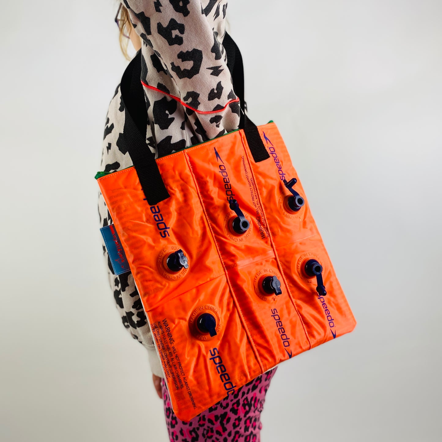 Junior Ultra Mini Water Wing Zip Tote