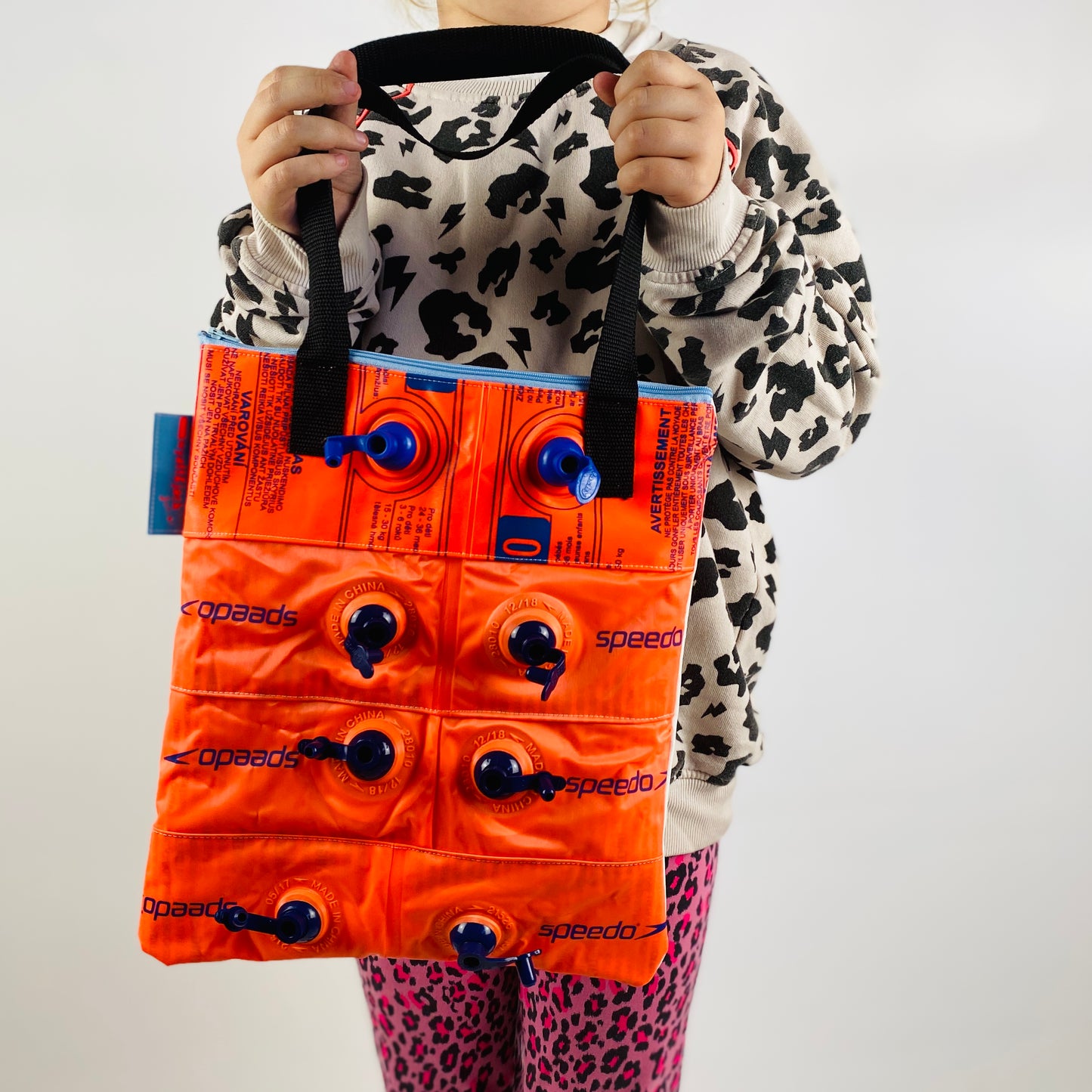 Junior Ultra Mini Water Wing Zip Tote
