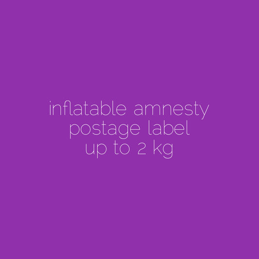 Postage Labels / Send Us An Inflatable