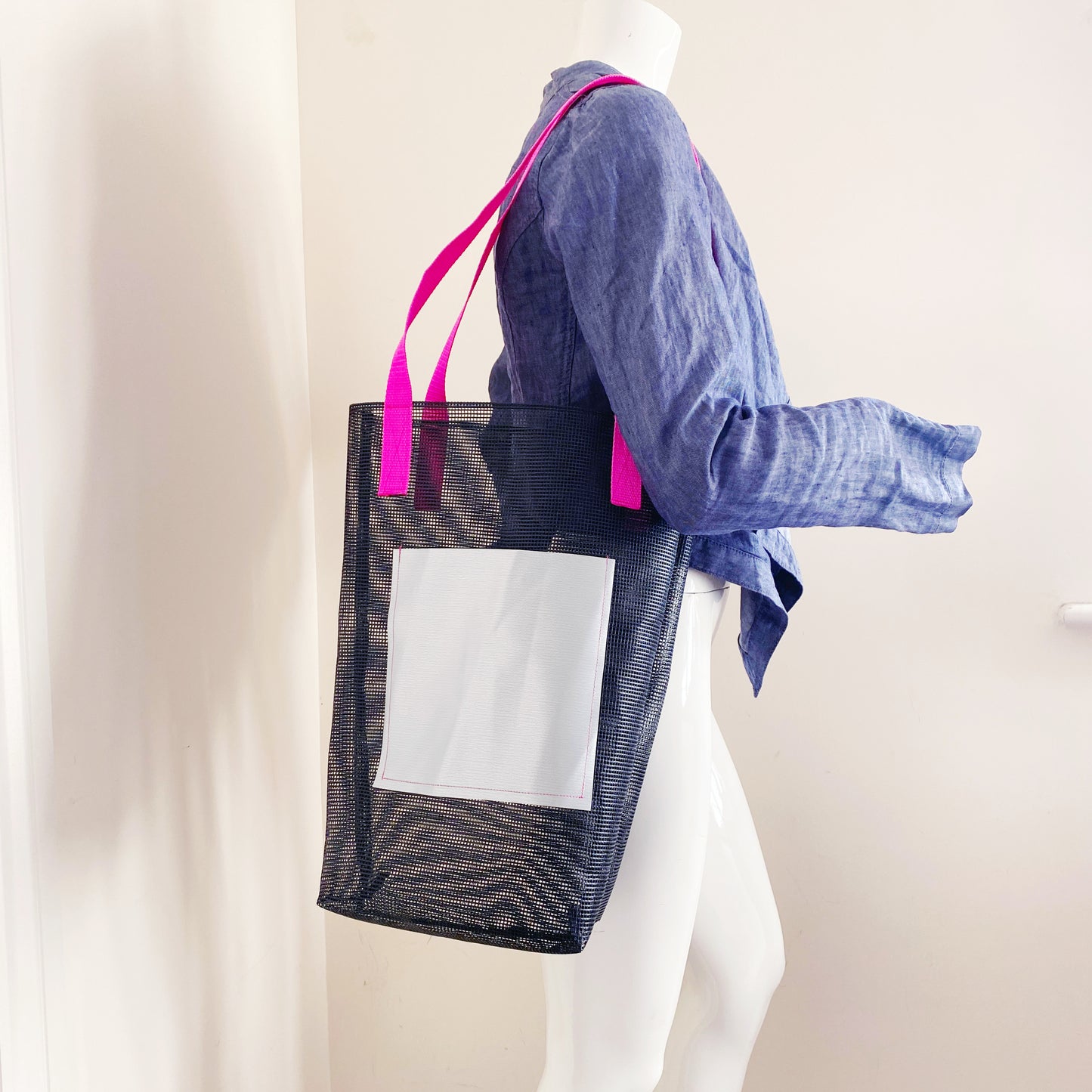 Mesh Pocket Tote