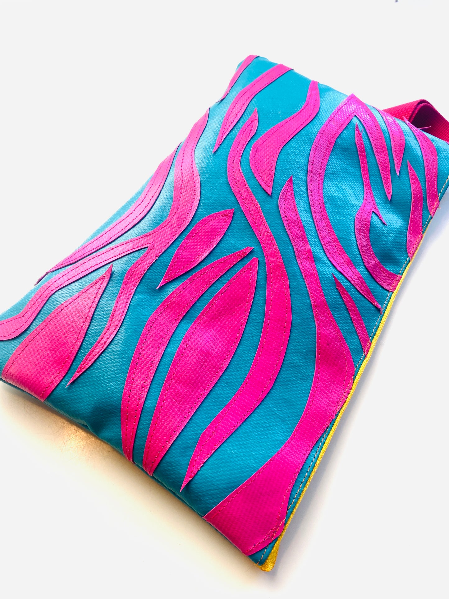 Animal Print Super Midi Zip Clutch