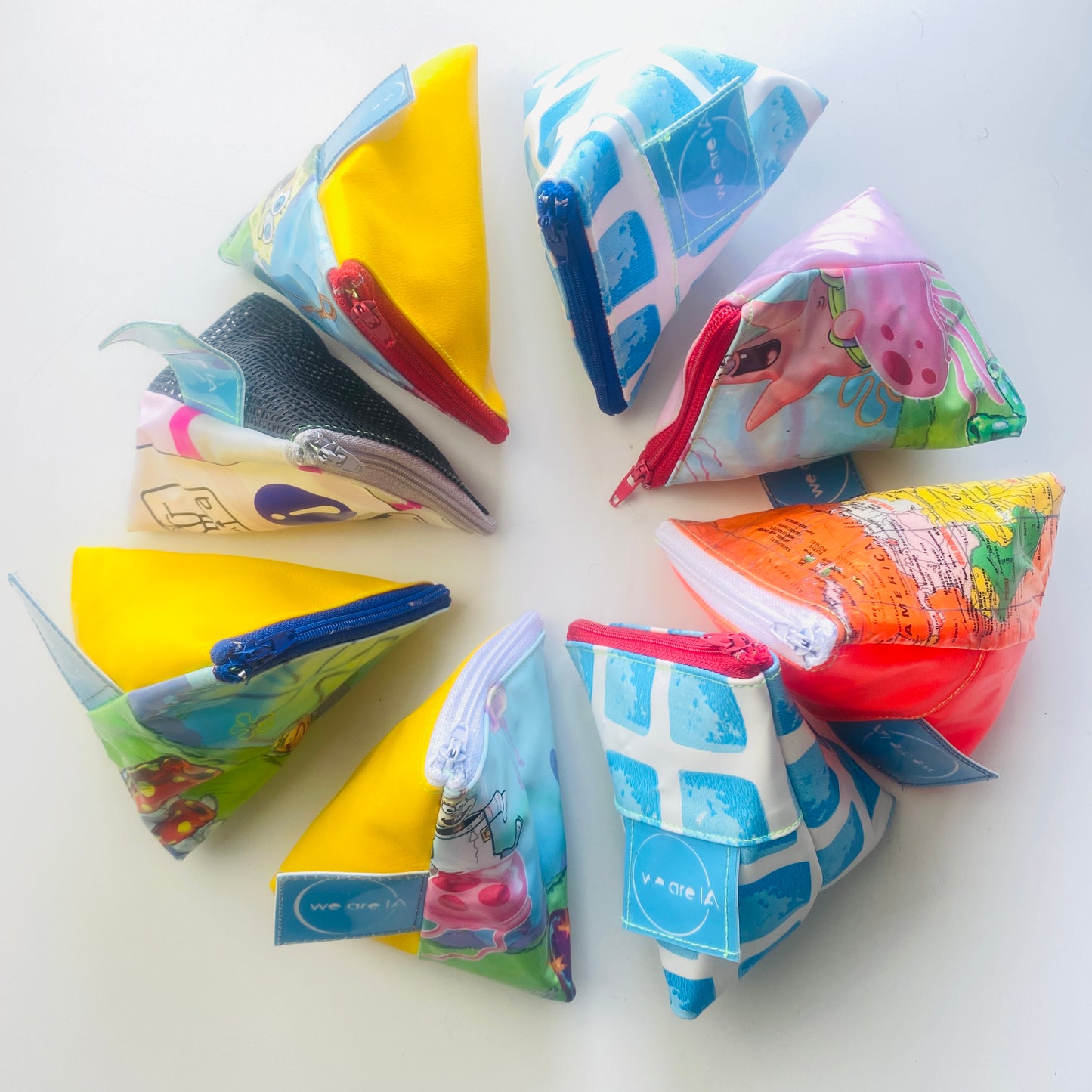 Mini Triangle Zip Pouch