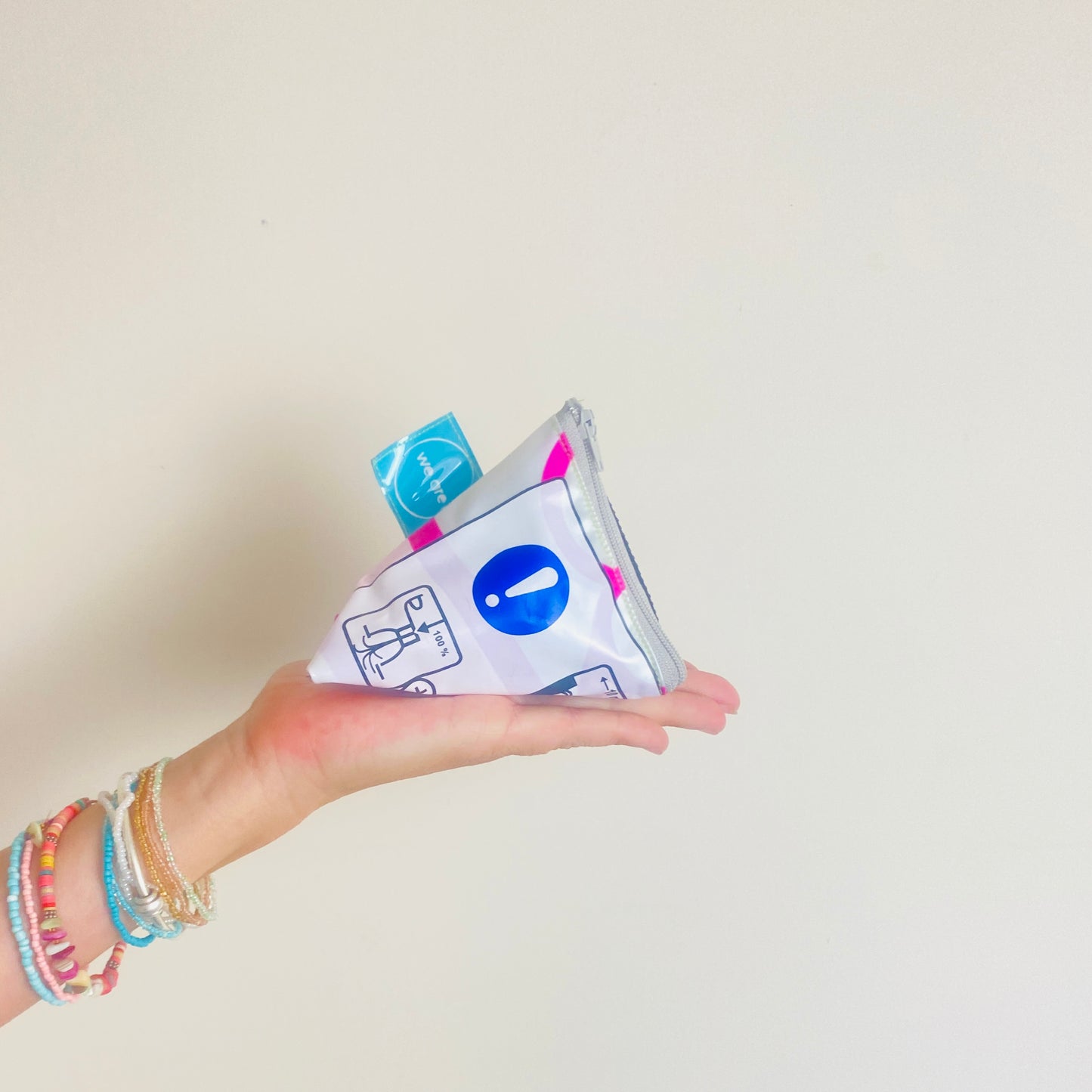 Mini Triangle Zip Pouch