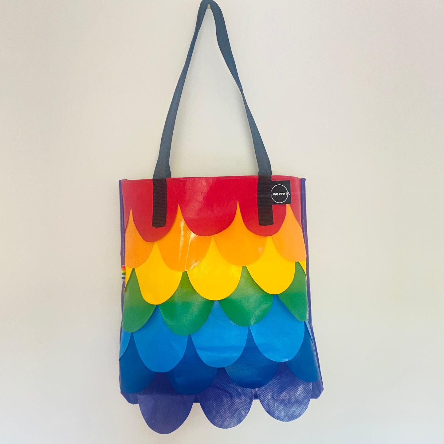Rainbow Mermaid Zip Tote