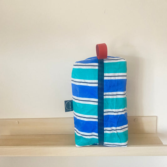 Deckchair Canvas Box Wash Bag